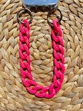 PULSERA PARA MÓVIL ROSA MATE