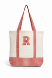 TOTE BAG VICHY ROJO