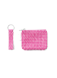 LLAVERO+MONEDERO VICHY ROSA FLUOR