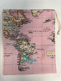 BOLSA MERIENDA MUNDO ROSA