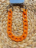 PULSERA PARA MÓVIL NARANJA MATE