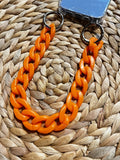PULSERA PARA MÓVIL NARANJA MATE