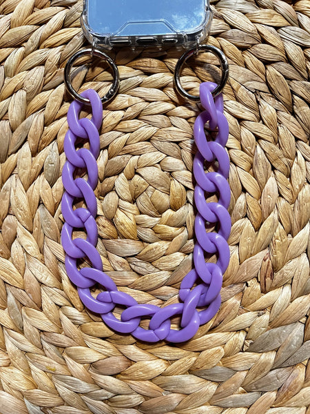 PULSERA PARA MÓVIL LILA MATE