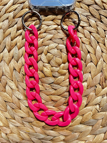 PULSERA PARA MÓVIL ROSA MATE