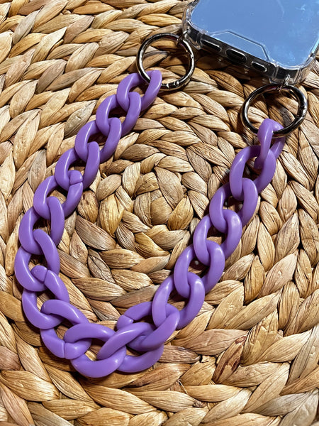 PULSERA PARA MÓVIL LILA MATE