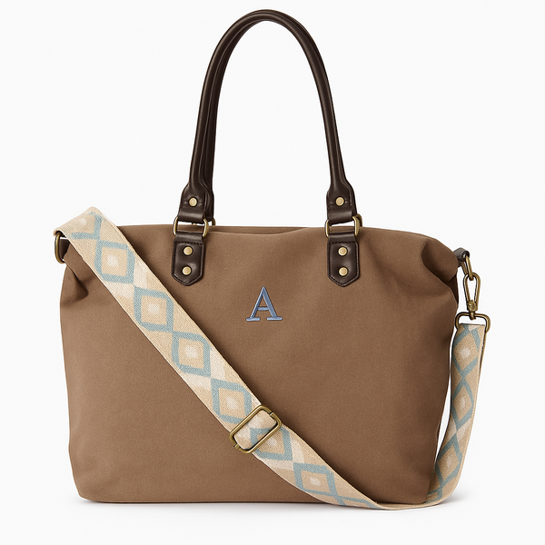 BOLSO VICTORIA MARRON TAUPE