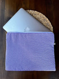 FUNDA PORTATIL VICHY LILA