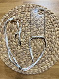 CORDON+FUNDA VICHY BEIGE