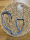 CORDON+FUNDA VICHY AZUL