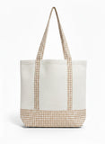TOTE BAG VICHY BEIGE