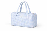 MOCHILA VIAJE VICHY AZUL BEBE