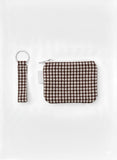 LLAVERO+MONEDERO VICHY MARRON