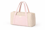 MOCHILA VIAJE VICHY ROSA