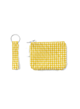 LLAVERO+MONEDERO VICHY AMARILLO FLUOR