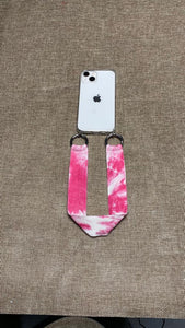PULSERA PARA MÓVIL TYE DYE ROSA