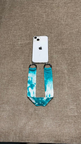 PULSERA PARA MÓVIL TYE DYE AZUL