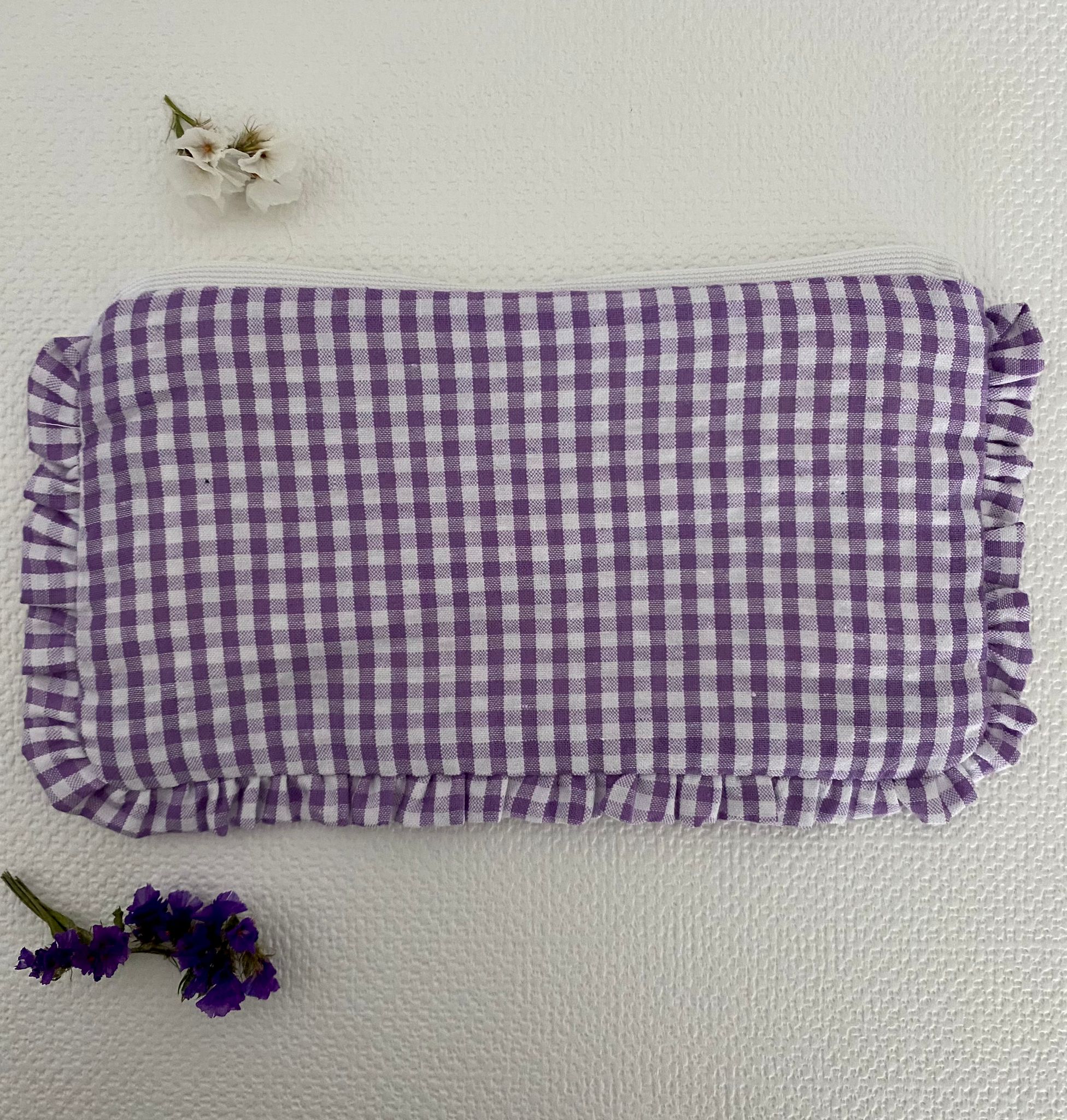 MONEDERO VICHY LILA VOLANTES por 12.95€ - Hidhashop