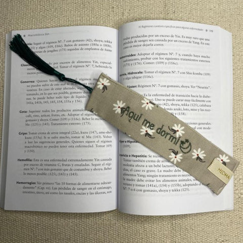 PUNTO DE LIBRO ALGODON