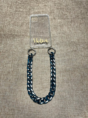 PULSERA PARA MÓVIL TRENZADA ÍNDIGO